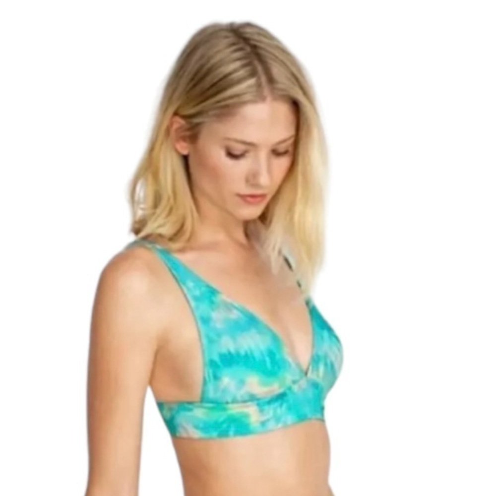 NEW Johnny Was Calme Adjustable Bikini Triangle Swim Top MSRP $88